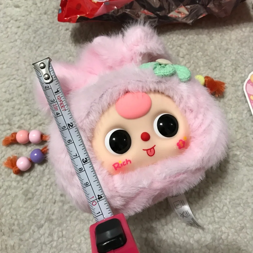 Baby Three Good Luck Bag Plush Blind Box Toy - Cutie Light Pink